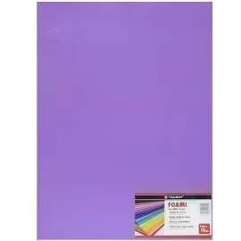 Goma Eva Estándar, Tam. 50 cm x 70 cm, 2 mm, Pack x 10 h. Lila