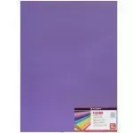 Goma Eva Estándar, Tam. 50 cm x 70 cm, 2 mm, Pack x 10 h. Morado