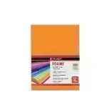 Goma Eva Estándar, Tam. Oficio, 2 mm, Pack x 10 h. Naranja