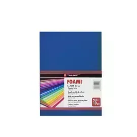 Goma Eva Estándar, Tam. Oficio, 2 mm, Pack x 10 h. Azul