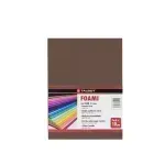 Goma Eva Estándar, Tam. Oficio, 2 mm, Pack x 10 h. Marrón