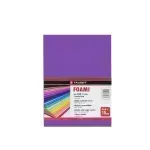 Goma Eva Estándar, Tam. Oficio, 2 mm, Pack x 10 h. Morado