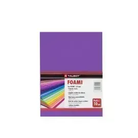 Goma Eva Estándar, Tam. Oficio, 2 mm, Pack x 10 h. Morado