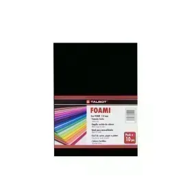 Goma Eva Estándar, Tam. Oficio, 2 mm, Pack x 10 h. Negro