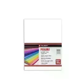 Goma Eva Estándar, Tam. Oficio, 2 mm, Pack x 10 h. Blanco
