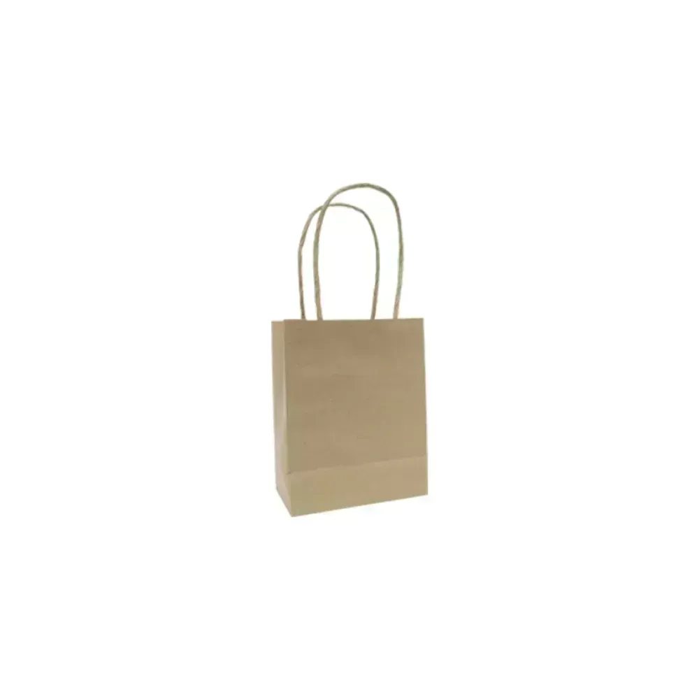Bolsas de Regalo, Medium, 18 cm x 22.5 cm, Kraft, 1 Und.