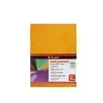 Goma Eva Glitter, Tam. Oficio, 2 mm, Pack x 10 h. Naranja