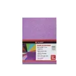 Goma Eva Glitter, Tam. Oficio, 2 mm, Pack x 10 h. Lila