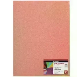 Goma Eva Glitter, Tam. 50 cm x 70 cm, 2 mm, Pack x 10 h. Rosado 