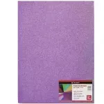Goma Eva Glitter, Tam. 50 cm x 70 cm, 2 mm, Pack x 10 h. Lila