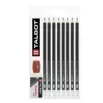 Lápices de Grafito, HB, Pack x 8 Unds. + Promo (no ilustrado)
