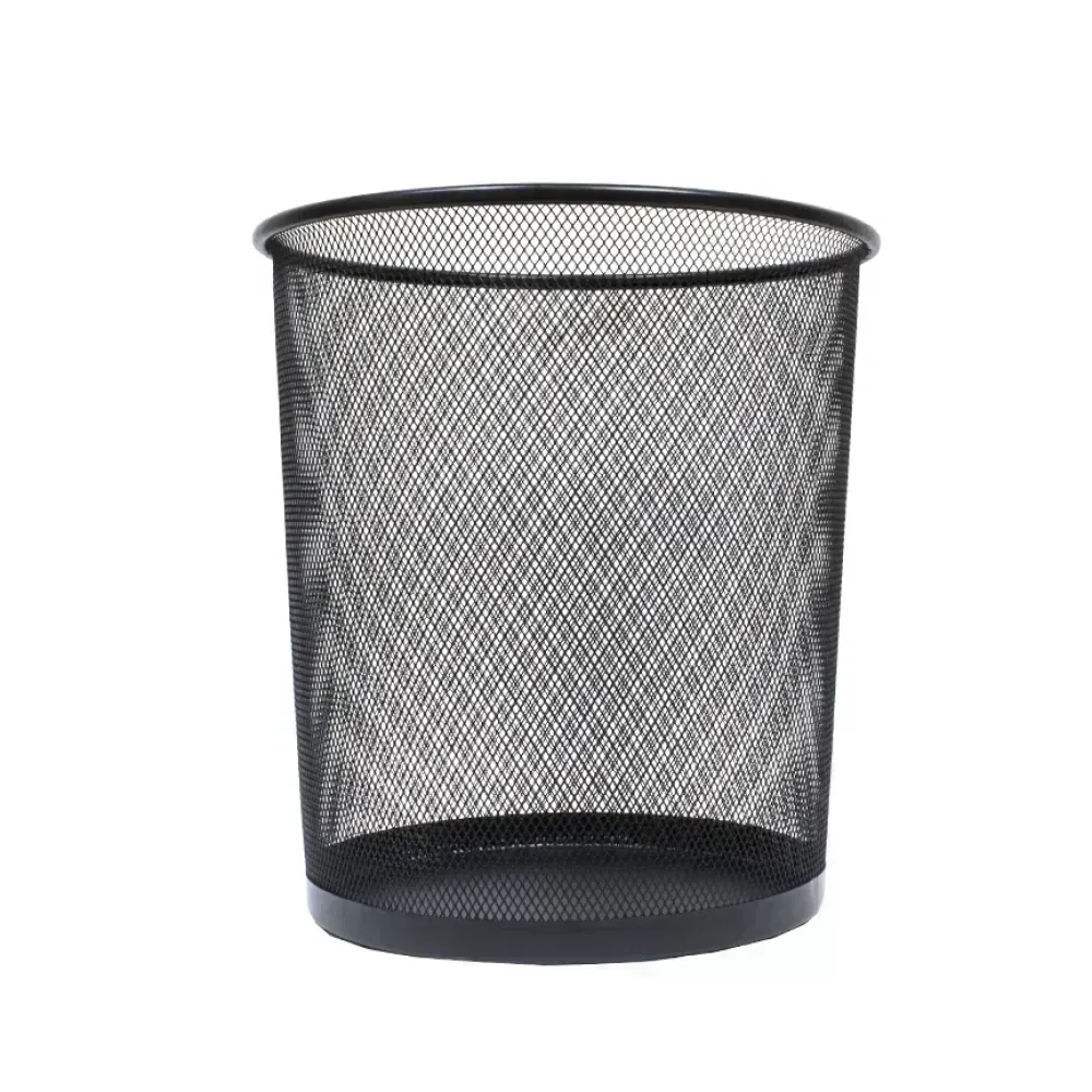 Zafacón - Basurero de Oficina, 10", Negro, 1 Und.