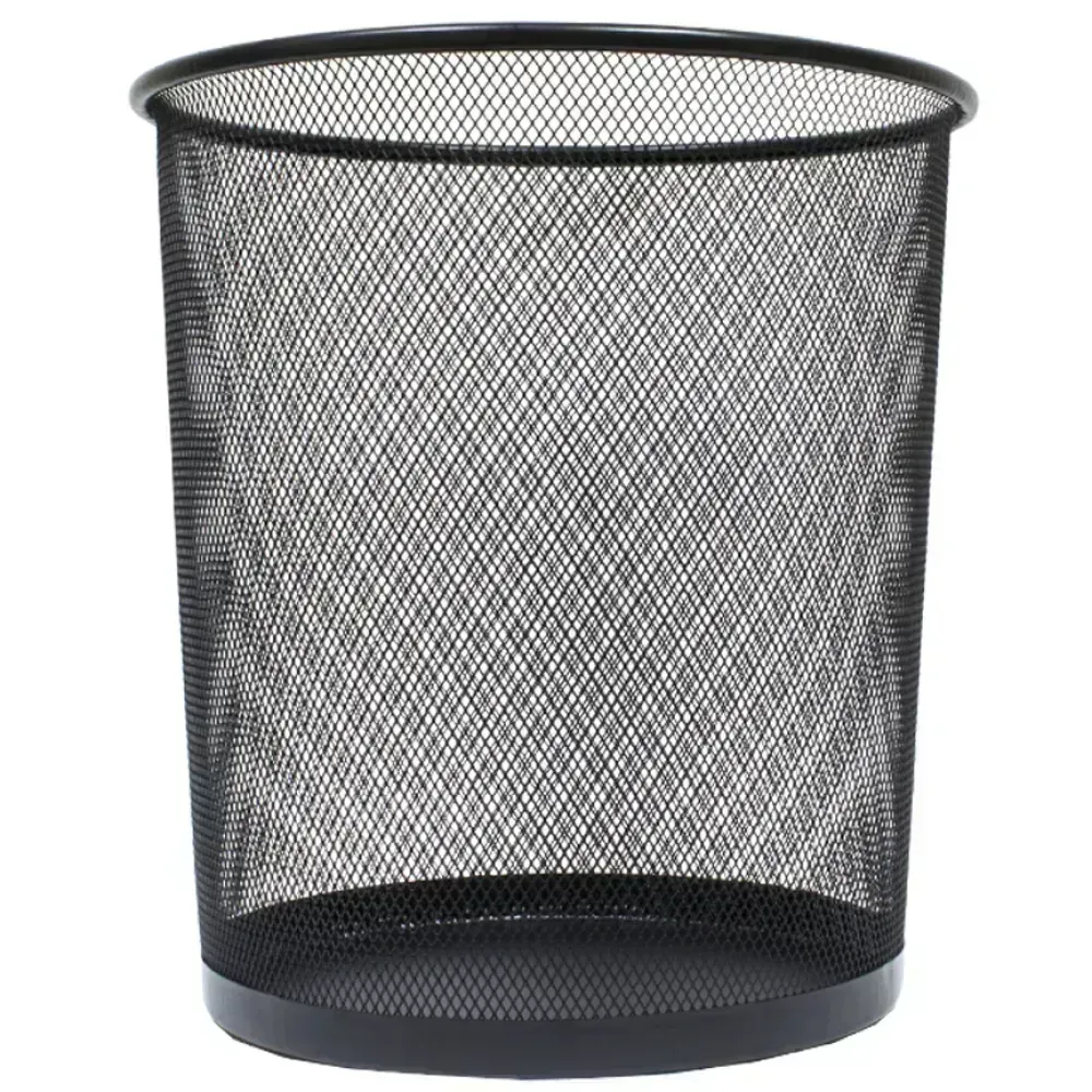 Zafacón - Basurero de Oficina, 13", Negro, 1 Und.