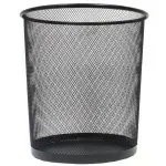 Zafacón - Basurero de Oficina, 13", Negro, 1 Und.