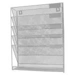Organizador de Pared, Plateado, 1 Und.