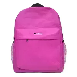 Mochila, Color, Rosado, 1 Und.