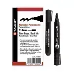Marcador Permanente, EP11, Bis. 2.0-5.0 mm, Negro, Caja x 12 Unds. 