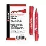 Marcador Permanente, EP11, Bis. 2.0-5.0 mm, Rojo, Caja x 12 Unds. 