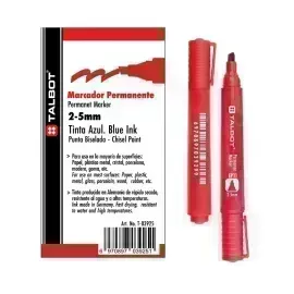 Marcador Permanente, EP11, Bis. 2.0-5.0 mm, Rojo, Caja x 12 Unds. 