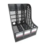 Revistero, Magazine Holder x 3, Negro, Material Plástico, 1 Und