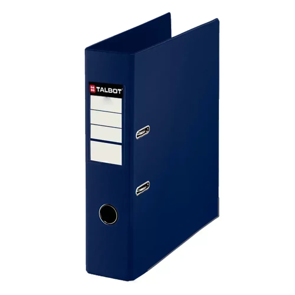 Achivador de Palanca PVC, L/Ancho, Oficio, Azul Oscuro, 1 Und
