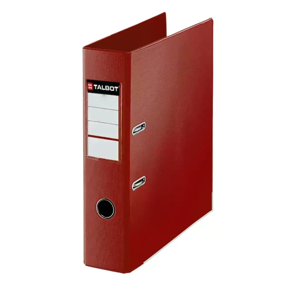 Achivador de Palanca PVC, L/Ancho, Oficio, Rojo, 1 Und