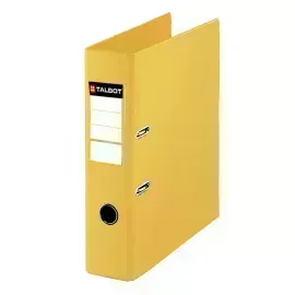 Achivador de Palanca PVC, L/Ancho, Oficio, Amarillo, 1 Und