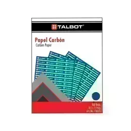 Papel Carbonico, Tam. Carta, Azul, Caja x 100 h. 