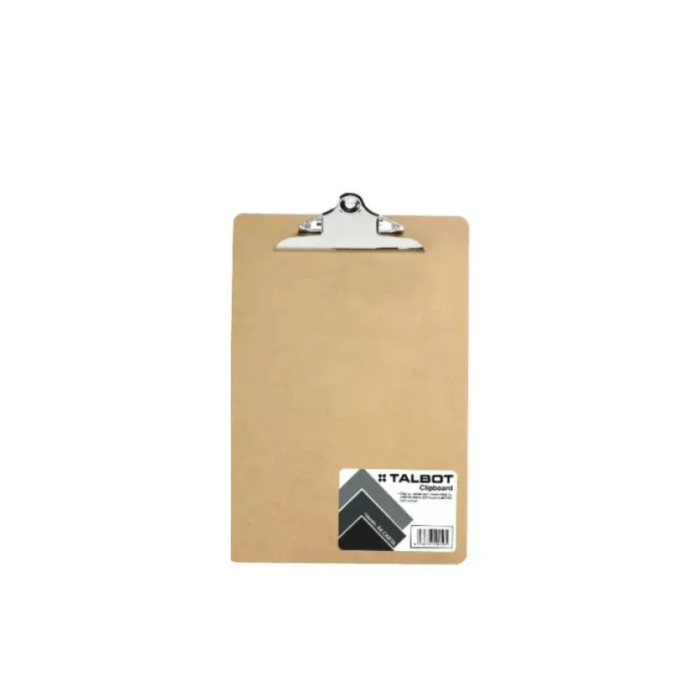 Tablero, MDF, Tam. Medio Oficio, c/clip, 1 Und.  