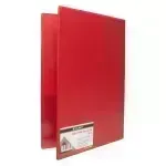 Folder, Doble Tapa con Clip, Tam. Oficio. Col. Rojo, 1 Und. 