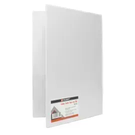Folder, Doble Tapa con Clip, Tam. Oficio. Col. Blanco, 1 Und. 