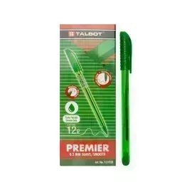Bolígrafo, Premier, 0.5, Verde, Caja x 12 Unds.