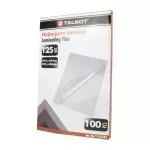 Hojas para Laminar/Enmicar, 292 x 444 mm (11.5" x 17.5"), 125 mic. Caja x 100 hojas.