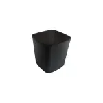 Portalápices Negro Traslúcido. Material Plástico PP