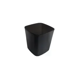 Portalápices Negro Traslúcido. Material Plástico PP