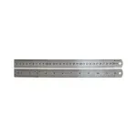 Regla metálica, 30 cm (cm & inch), Versión Alta Calidad, 1 Und