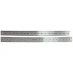 Regla metálica, 50 cm (cm & inch), Versión, Alta Calidad, 1 Und