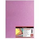 Goma Eva Iridescent Glitter, Tam. 50 cm x 70 cm, 2 mm, Pack x 10 h.  Rosado Claro