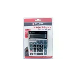 Calculadora, Escritorio, Med. 12 dígitos, solar y baterías, 1 Und.