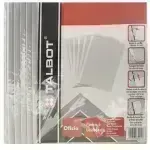 Flip Plástico, Tam. Oficio, Blanco, Pack x 6 Unds.