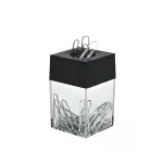 Dispensador de Clips, Magnético Simple, Tipo Cubo, 2 colores, 1 Und.