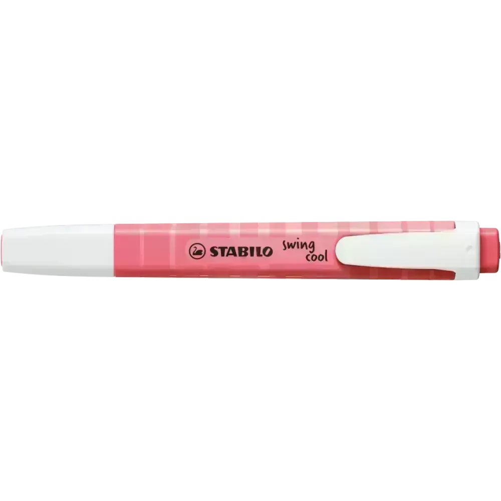 Resaltador, Swing Cool, Punta Biselada 1.0-4.0 mm, Colores Pastel, Flor de Cerezo Rosa, Unidad