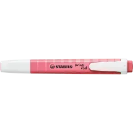 Resaltador, Swing Cool, Punta Biselada 1.0-4.0 mm, Colores Pastel, Flor de Cerezo Rosa, Unidad