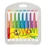Resaltador, Swing Cool, Punta Biselada 1.0-4.0 mm, Colores Fluo, Estuche x 8 Unds. Colores Surtidos