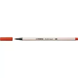 Marcador, Pen 68 Brush, Punta Pincel Flexible, Rojo Carmín, Unidad