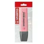 Resaltador, Boss, Punta Biselada 2.0-5.0 mm, Colores Pastel, Flor de Cerezo Rosa, Pack x 1 Und.