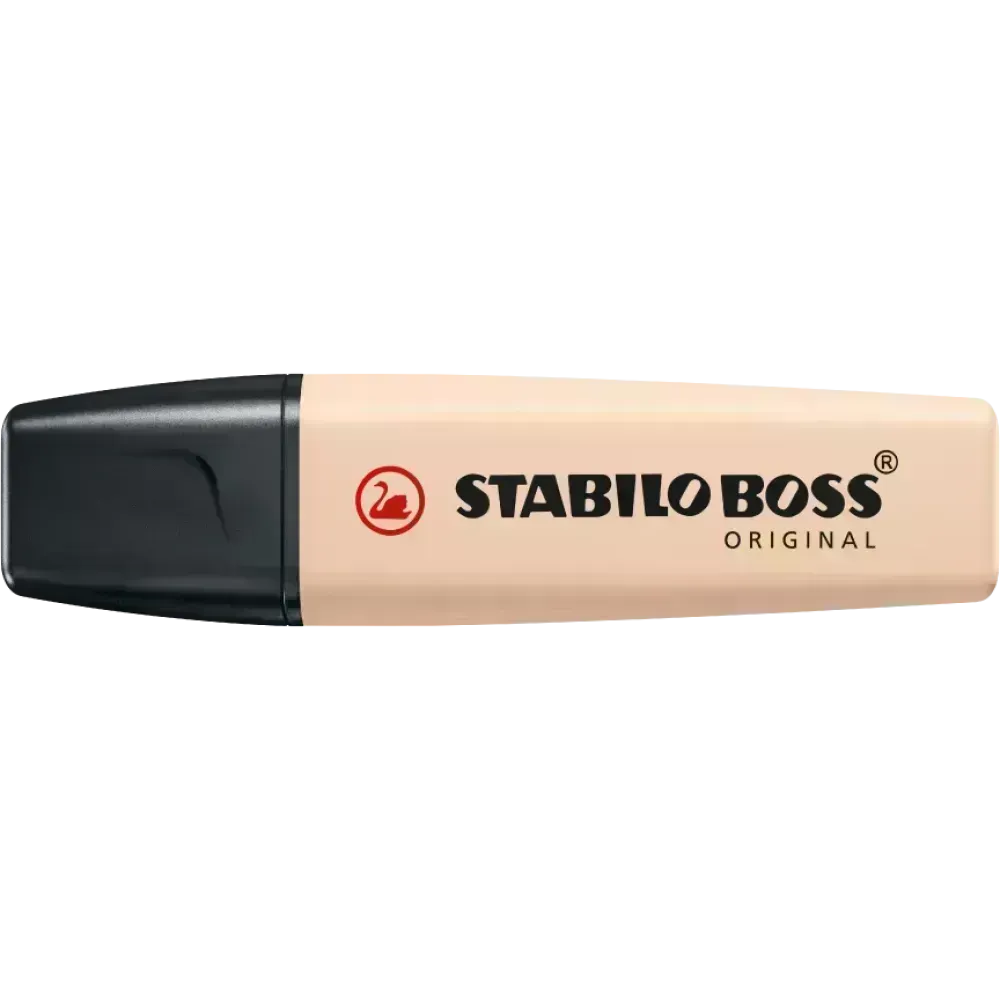 Resaltador, Boss, Punta Biselada 2.0-5.0 mm, Colores de Naturaleza, Beige, Unidad
