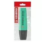 Resaltador, Boss, Punta Biselada 2.0-5.0 mm, Colores Fluo, Turquesa, Pack x 1 Und.