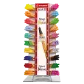 Micropunta/Felpa, Point 88, Punta Fina  0.4 mm, Exhibidor x 240 Unds, Colores Neon y Pastel, Surtidos