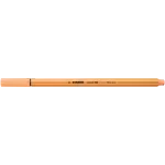 Micropunta/Felpa, Point 88, Punta Fina  0.4 mm,Naranja Claro, Unidad
